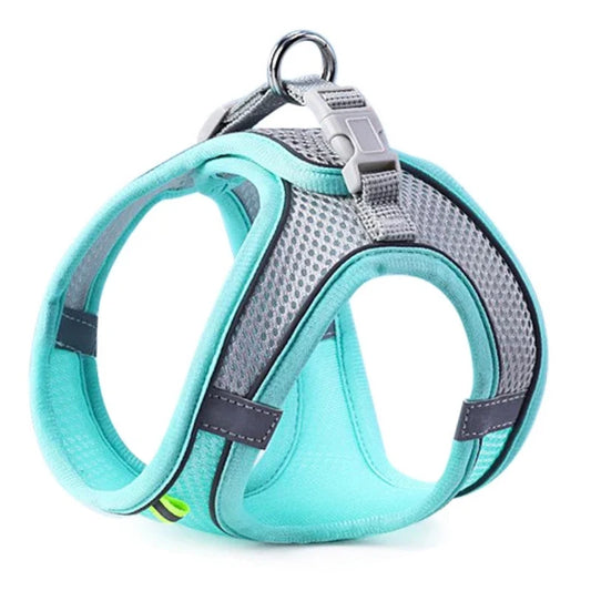 Pawland™ Adjustable Reflective Pet Harness for Dogs & Cats