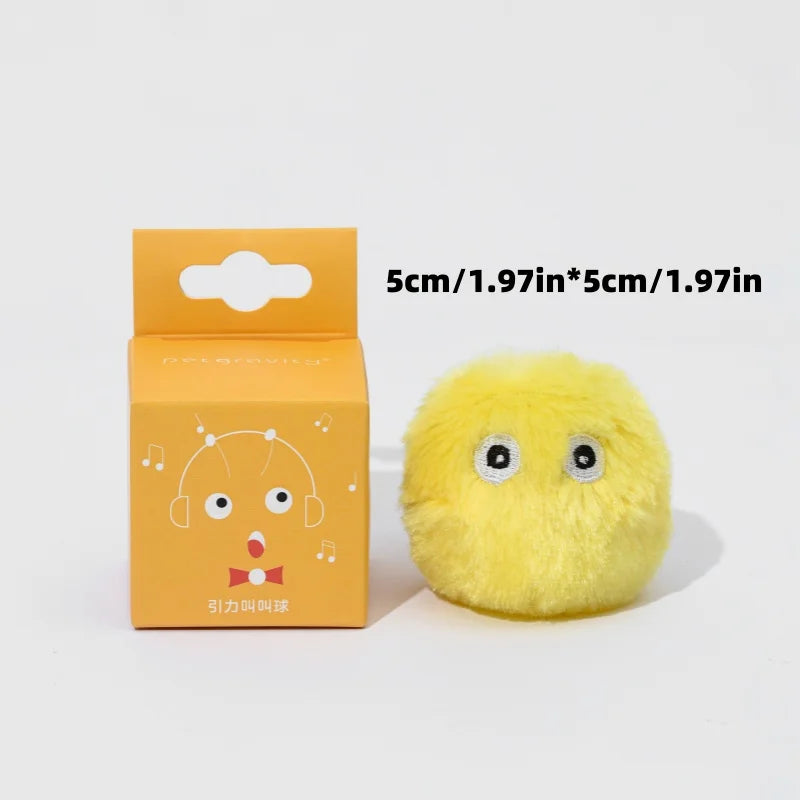 Pawland™ Electric Plush Squeak Ball