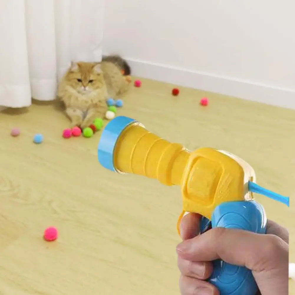 Pawland™ Plush Ball Launcher Toy