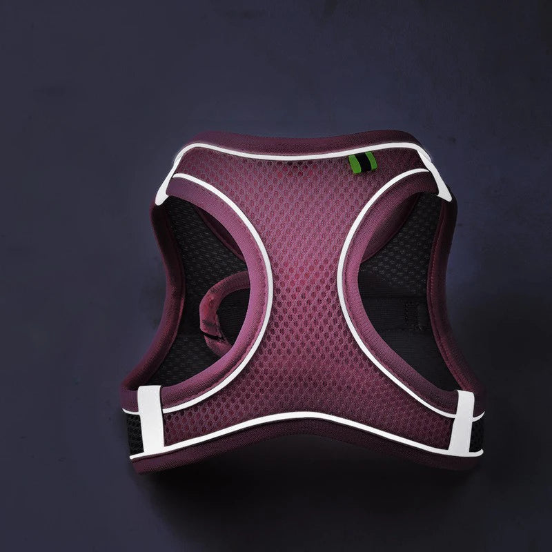 Pawland™ Adjustable Reflective Pet Harness for Dogs & Cats