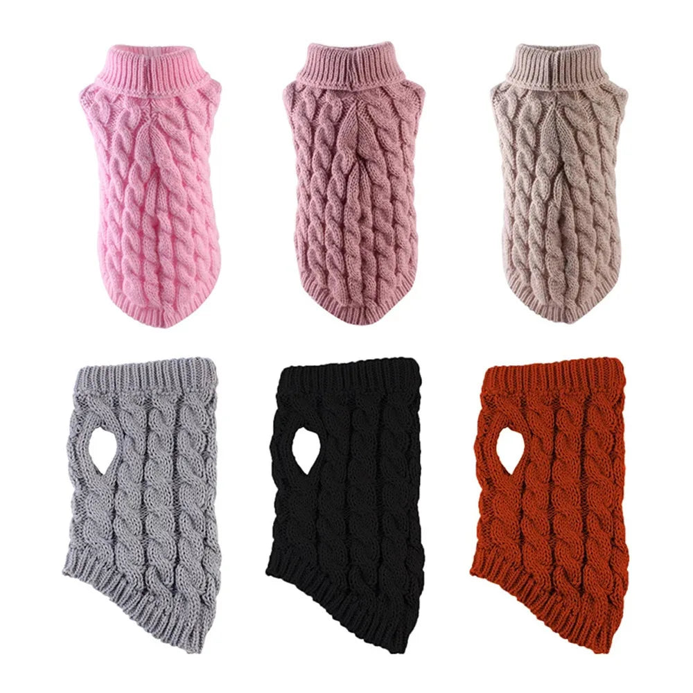 Pawland™ Knitted Twist Sweater