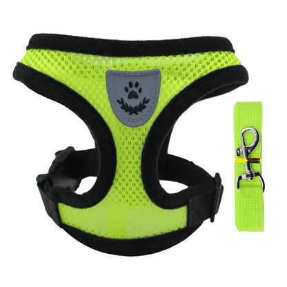 Pawland™ Adjustable Mesh Harness Set