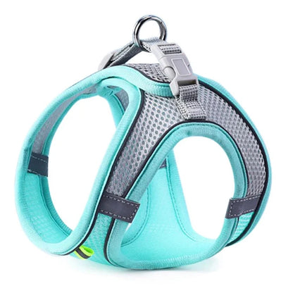 Pawland™ Adjustable Reflective Pet Harness for Dogs & Cats
