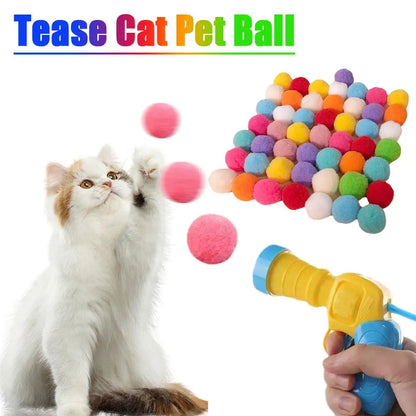Pawland™ Plush Ball Launcher Toy