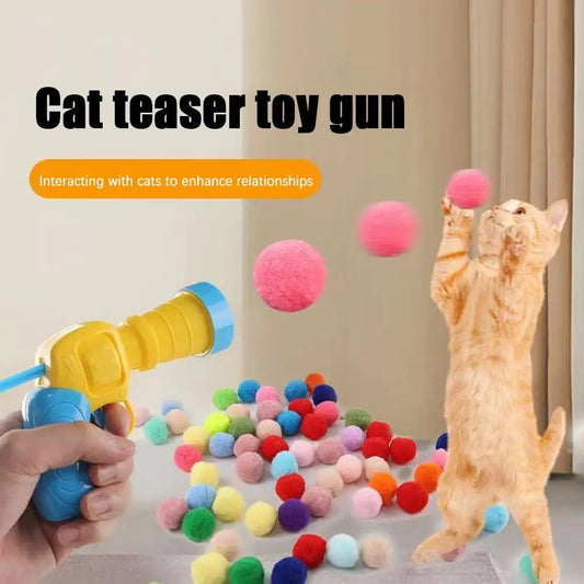 Pawland™ Plush Ball Launcher Toy