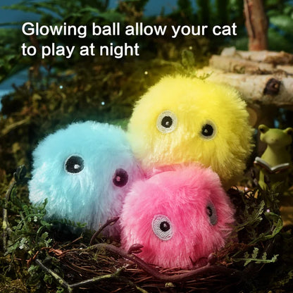 Pawland™ Electric Plush Squeak Ball
