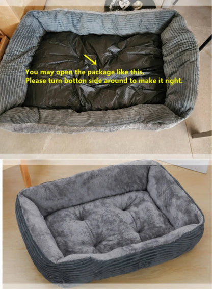 Pawland™ Plush Calming Pet Bed