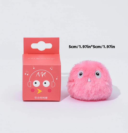 Pawland™ Electric Plush Squeak Ball