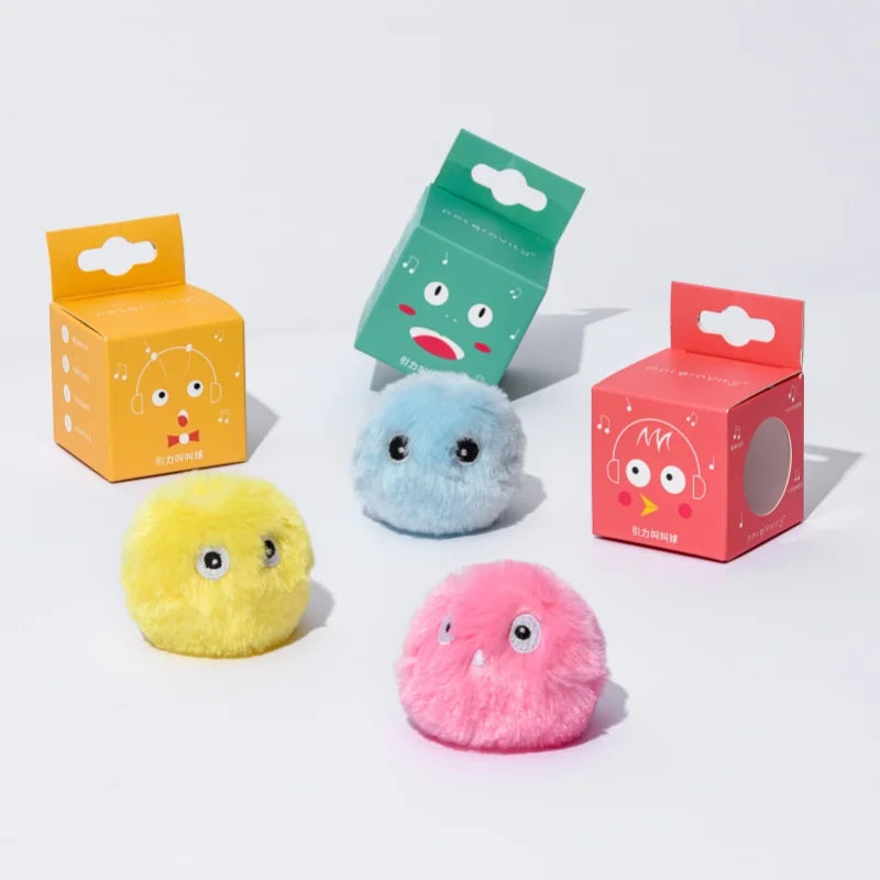 Pawland™ Electric Plush Squeak Ball