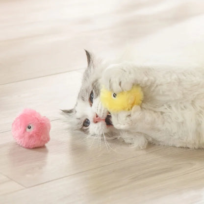 Pawland™ Electric Plush Squeak Ball